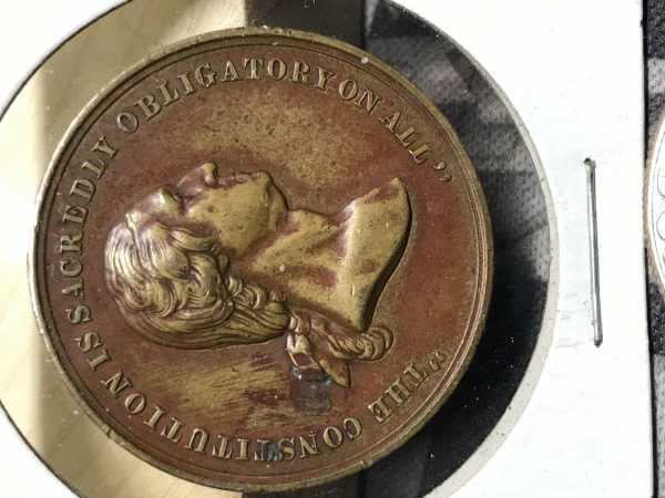 1861-Washington-US-Mint-Token