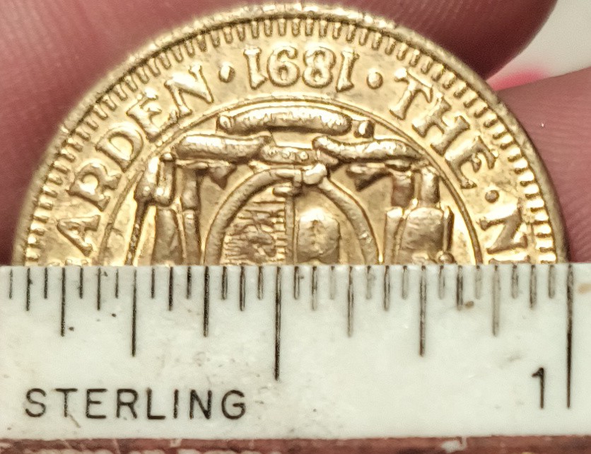 Token-Identification-Id:-The-Enid-A.-Haupt-Conservatory-Token/-Glass-Building-/-1978