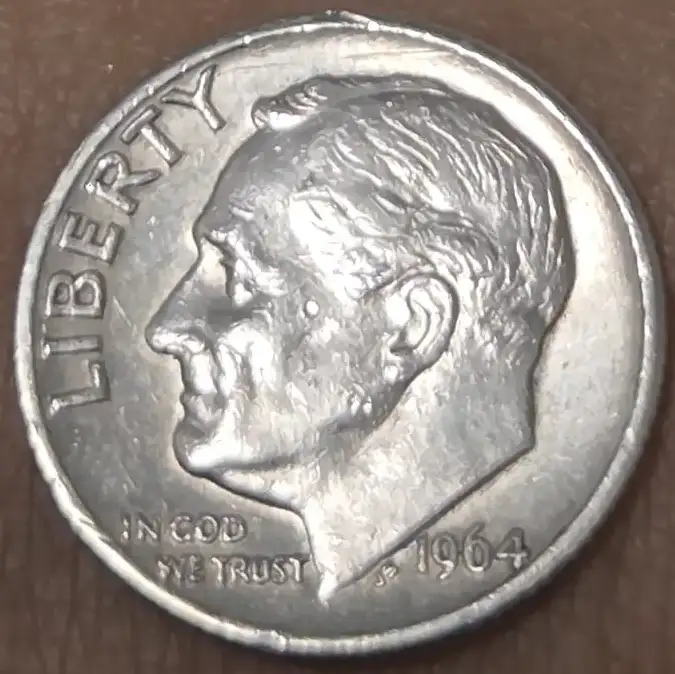 1964-D-US-Silver-Dime