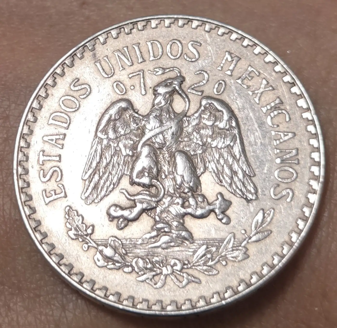 1934-M-Mexican-Silver-Un-Peso