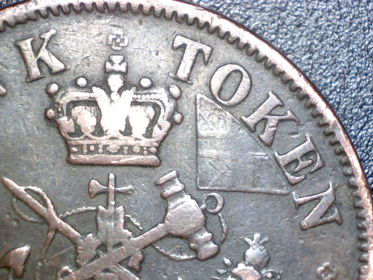 1854-Upper-Canada-Bank-Token-Half-Penny-Help-Needed