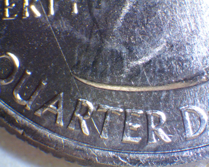 2019-W-San-Antonio-Missions-Quarter-With-Small-Die-Split/Crack...