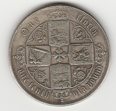 1856-Florin-Fake?-Grade?