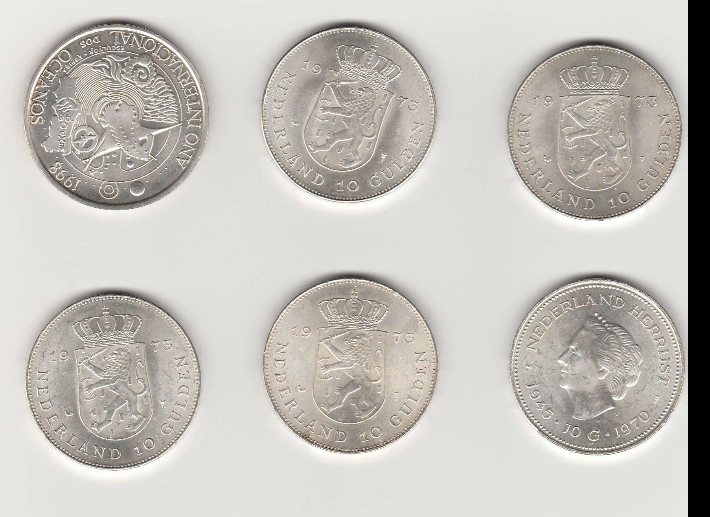 Netherlands-Gulden-Coins