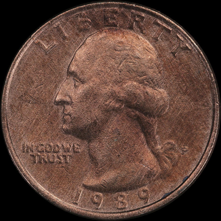 Copper-Quarter...wire-Brush-Attack