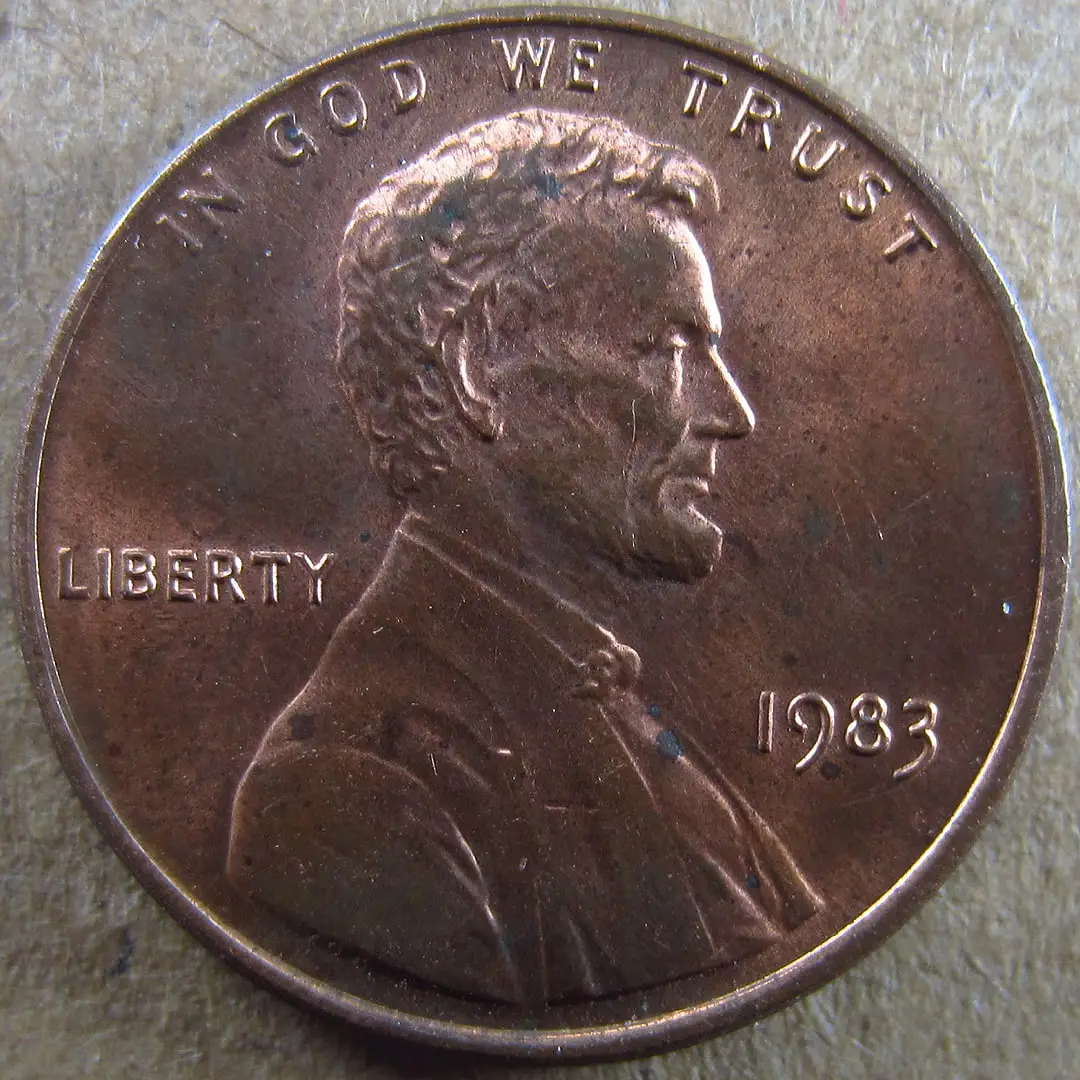 1983-Lincoln-Cent---Motto-Missing-Letter