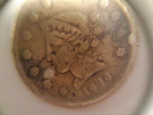 1414-Coin/Medal-W/Pic-Id:-Likely-Evasion-Fake-US-Coin