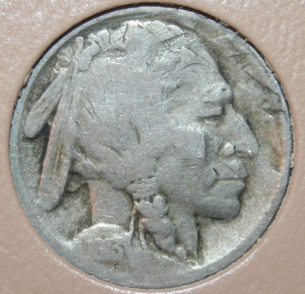 1913-S-Buffalo-Nickel-Error/Damage?