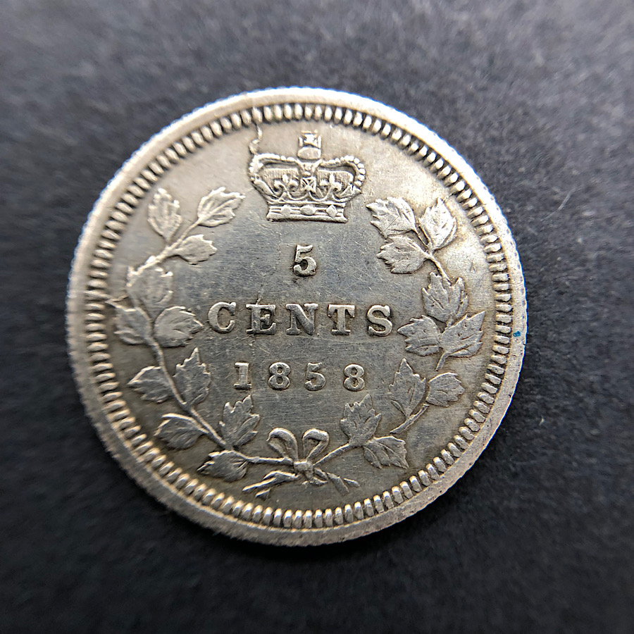 Five-Cent-1858-Small-Date