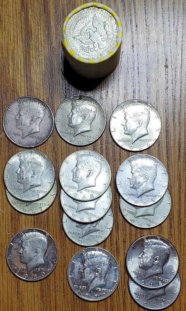 JFK-Half-Dollar-Roll-Hunters:-Silver,-Proofs-And-Other-Finds