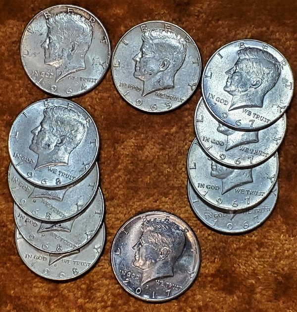 JFK-Half-Dollar-Roll-Hunters:-Silver,-Proofs-And-Other-Finds