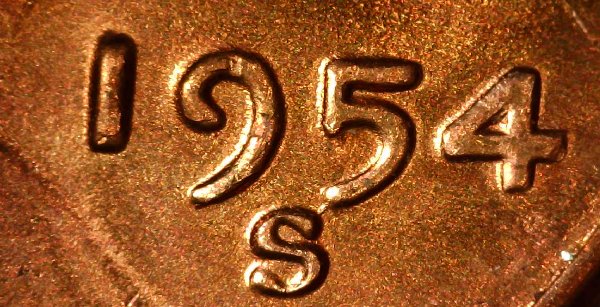 1954-S-Mint-Mark-Connected-To-The-5-On-The-Date
