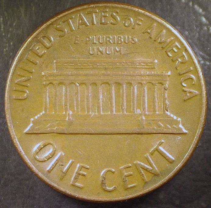 1971-D-Lincoln-Memorial-Cent-Reverse-Die-Break-East-Wall-Of-Building