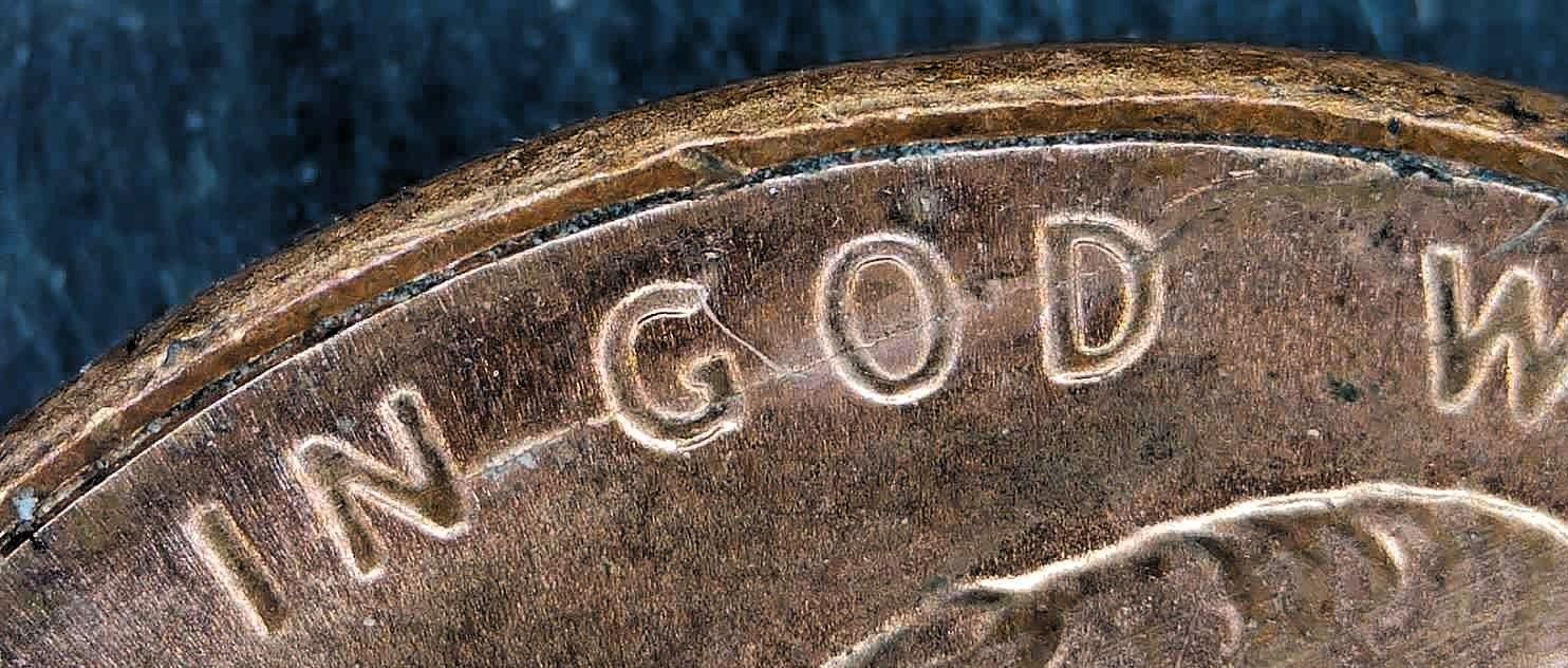 2008-D-Lincoln-Memorial-Cent,-Obverse,-Die-Cracks,-Or-Bad-Planchet?