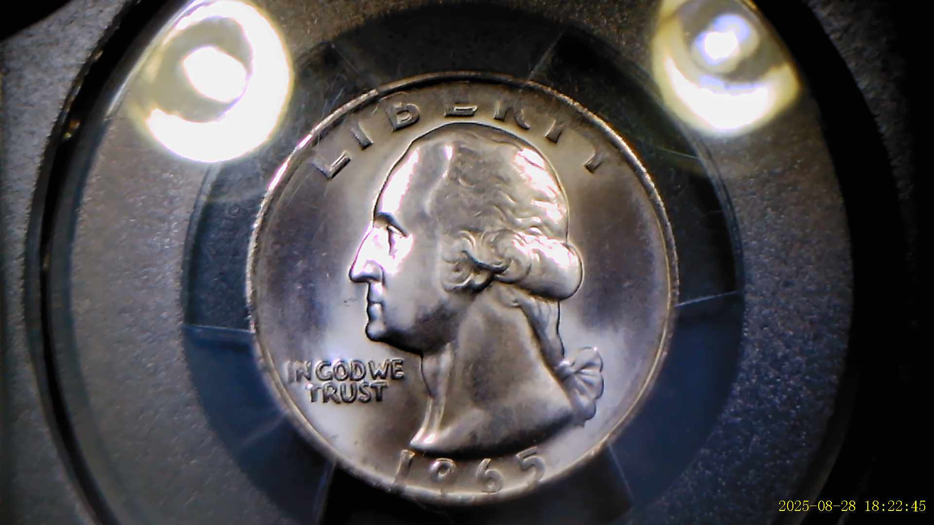 1966-Washington-Quarter-Struck-On-10c-Stock