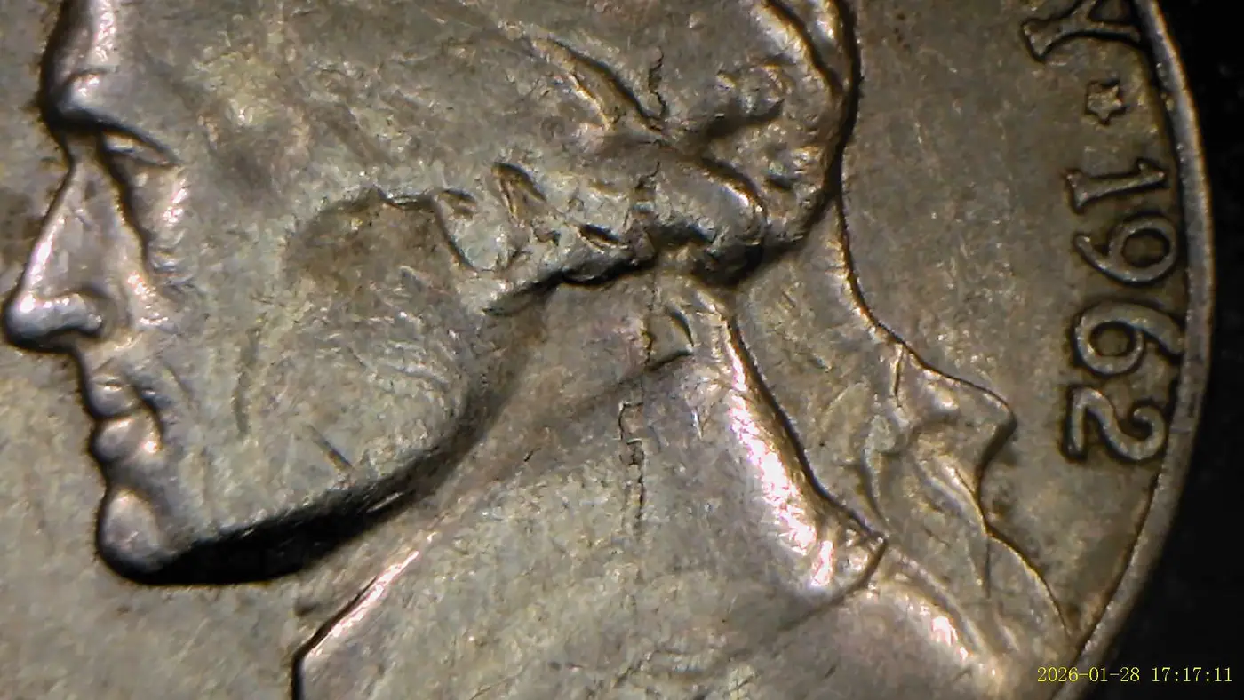 1962-D-Jefferson-Nickel-With-Possible-Lamination-Issues?