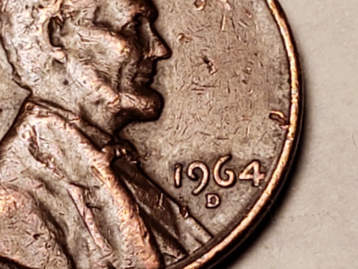 1964-D-Penny....error-Or-PSD?