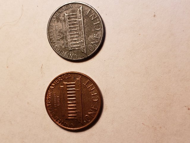 1982-D-Small-Date-Penny-Stuck-On-Foreign-Planchet.-Need-Help!