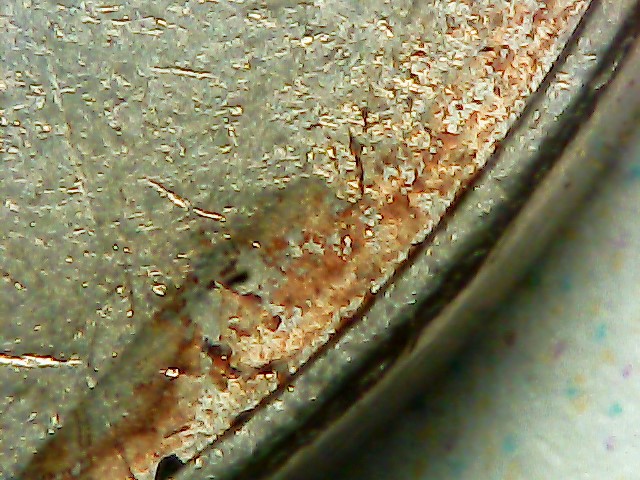 2004-P-Nickel-Stuck-Through-Grease?-Almost-All-Front-Lettering-Missing