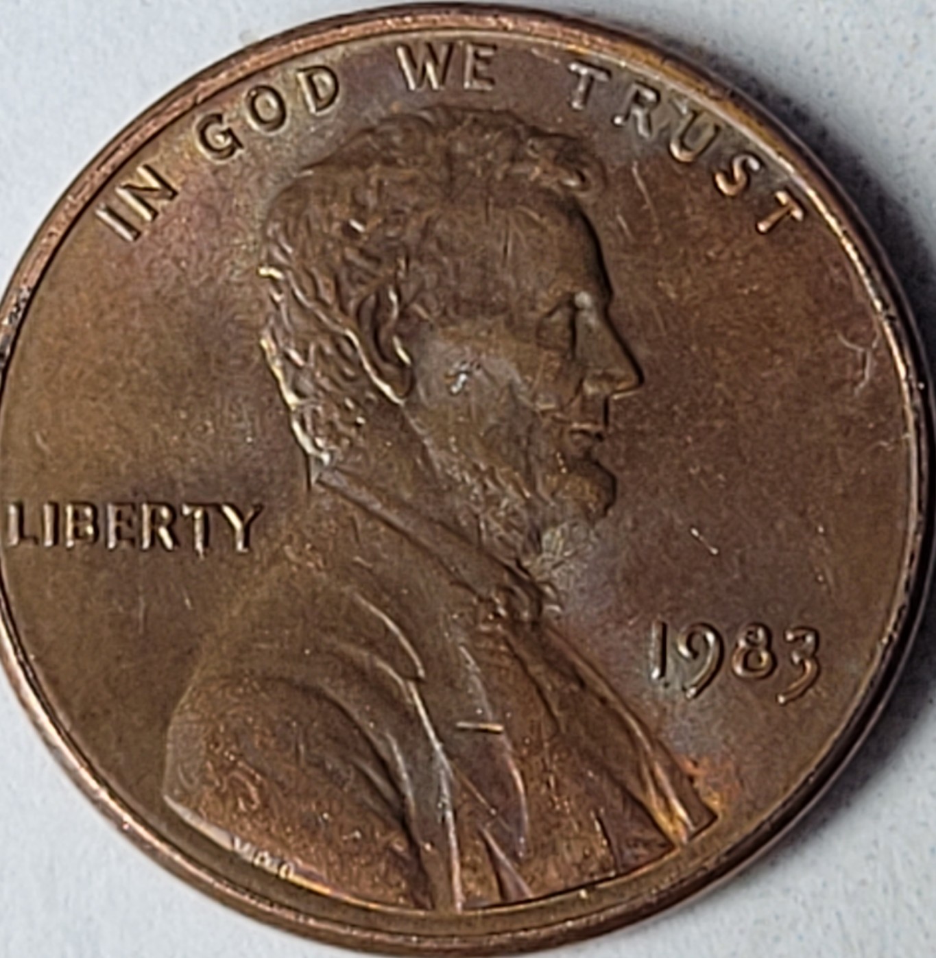 1983-P-Penny-With-Several-Die-Cracks.