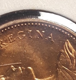 1965--Penny-Uncirculated--Large-Bead-?-Pointed-5-?
