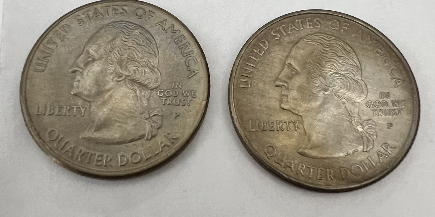 2001-P-Unc.-Quarters-Color-?-Ny-&-Nc