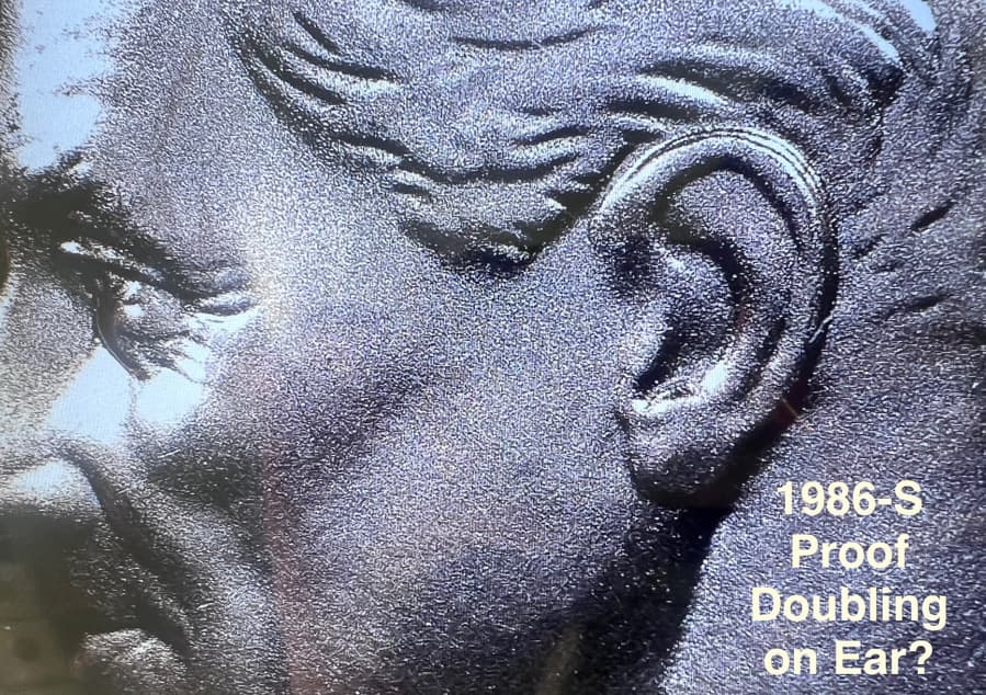 1986-S-Proof-Dime-W/-Possible--DDO-/Doubling-On-Ear?