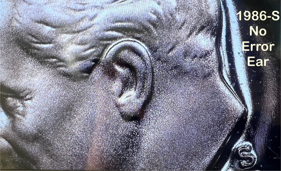 1986-S-Proof-Dime-W/-Possible--DDO-/Doubling-On-Ear?