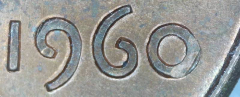 1960-Memorial-Cent-Breakage,-Damage-Or-Doubling-On-The-Zero?