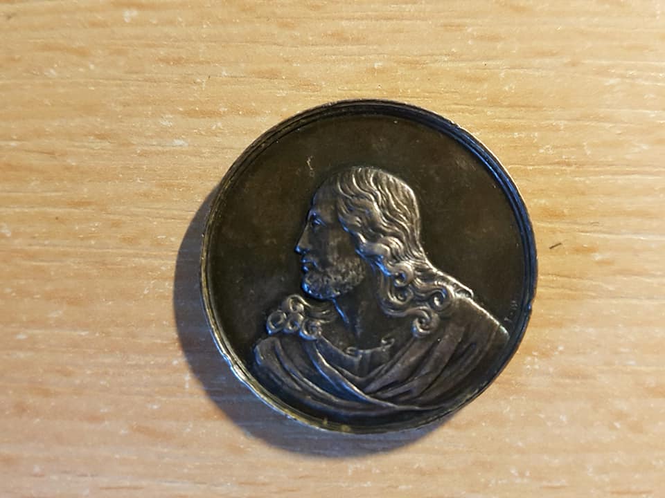 Hey-There!-Can-You-Help-Me-ID-This-Please?-Id:-Polish-Baptismal-Medal
