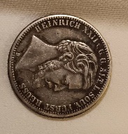 Identifying-Melded-German-States-2-Mark-Coins,-Token/Fake?