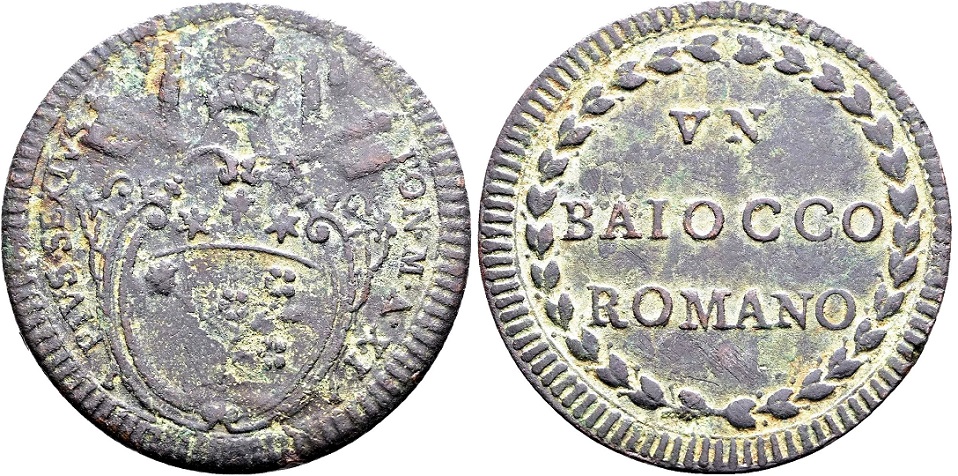 Post-Your-Papal-States-Coins---Reverse-Chronological-Schedule-By-Ruler