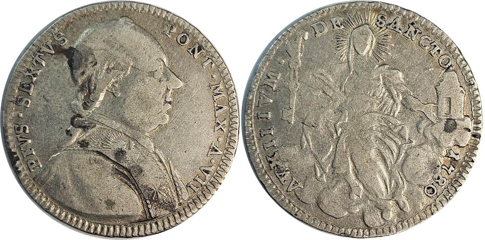 Post-Your-Papal-States-Coins---Reverse-Chronological-Schedule-By-Ruler