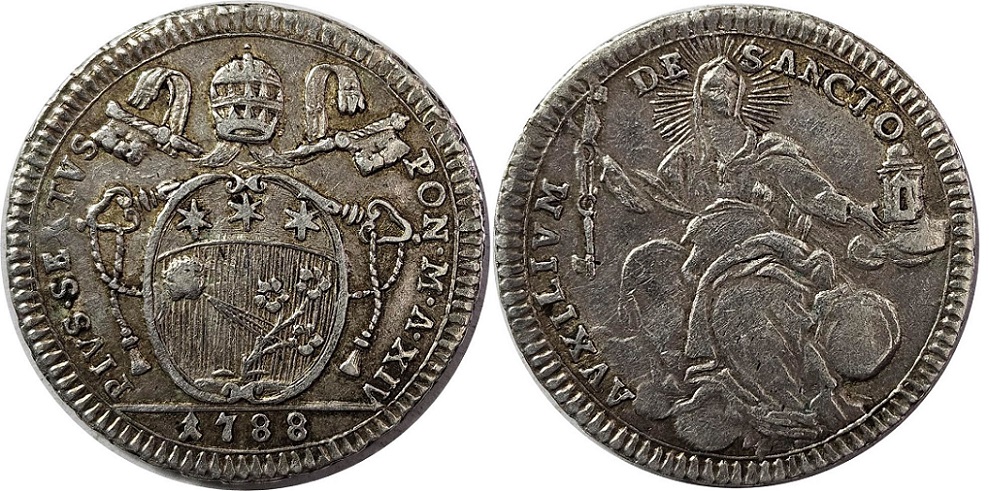Post-Your-Papal-States-Coins---Reverse-Chronological-Schedule-By-Ruler
