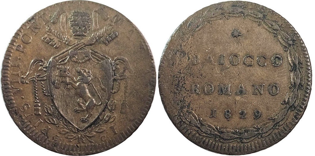 Post-Your-Papal-States-Coins---Reverse-Chronological-Schedule-By-Ruler