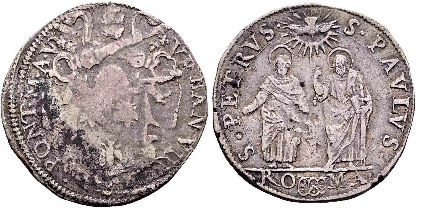 Post-Your-Papal-States-Coins---Reverse-Chronological-Schedule-By-Ruler