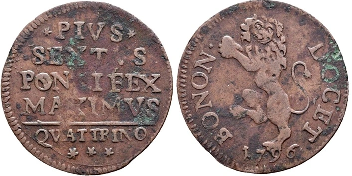 Post-Your-Papal-States-Coins---Reverse-Chronological-Schedule-By-Ruler