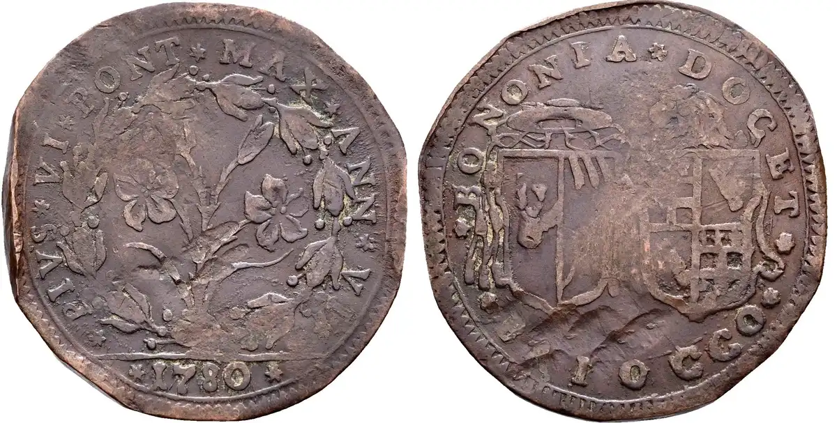 Post-Your-Papal-States-Coins---Reverse-Chronological-Schedule-By-Ruler