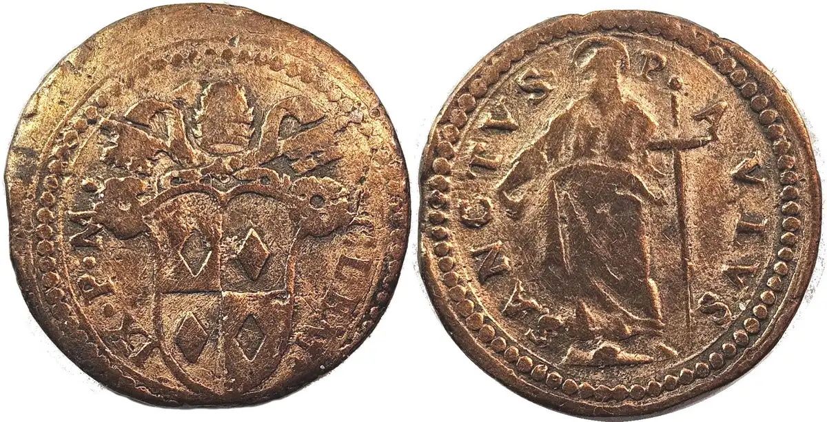 Post-Your-Papal-States-Coins---Reverse-Chronological-Schedule-By-Ruler