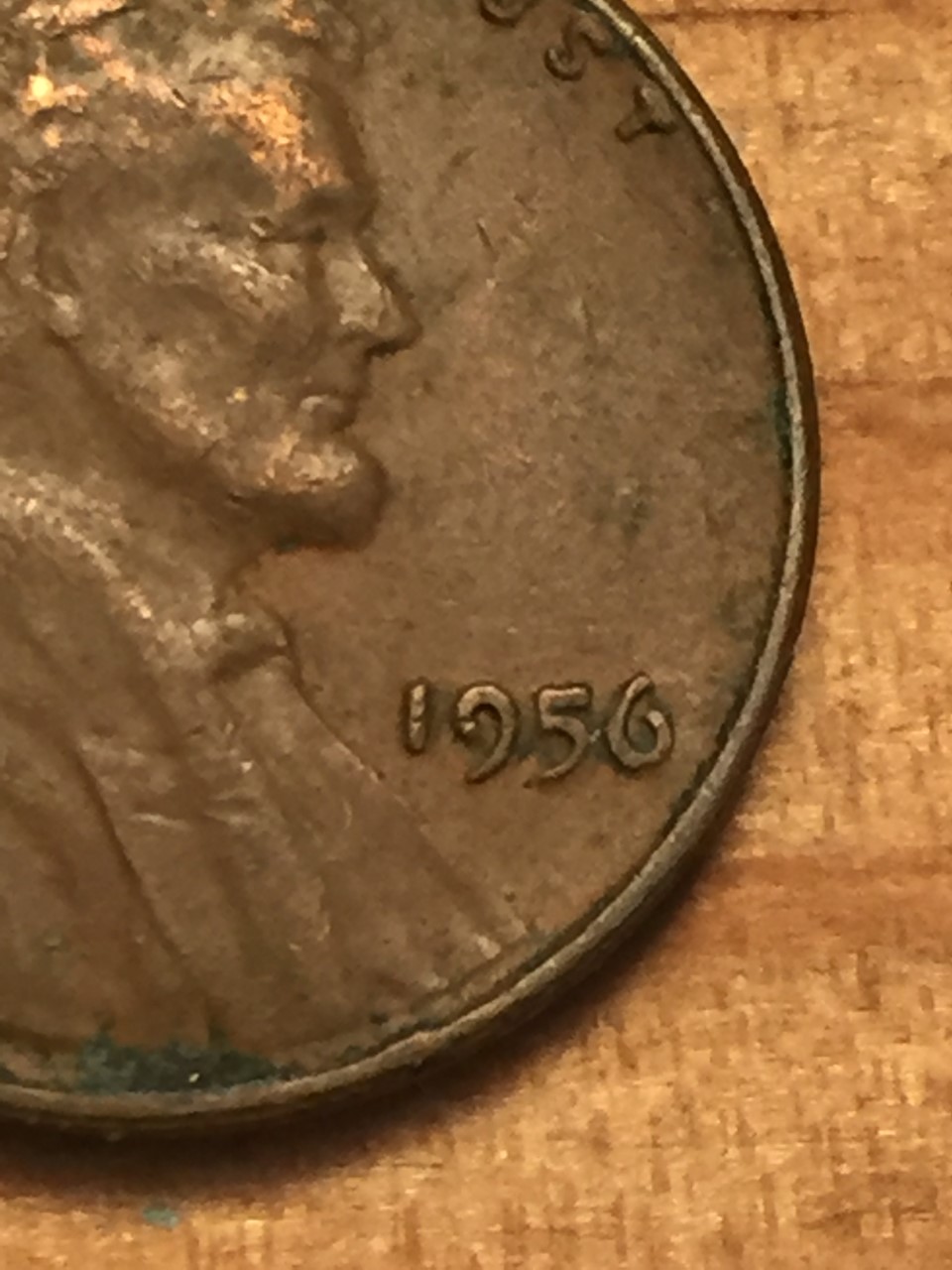 1956-LWC,-Mark/Doubling-Between-B-And-E-Of-Liberty?
