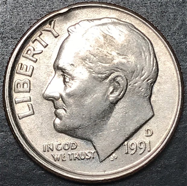 1991-D-Roosevelt-Dime