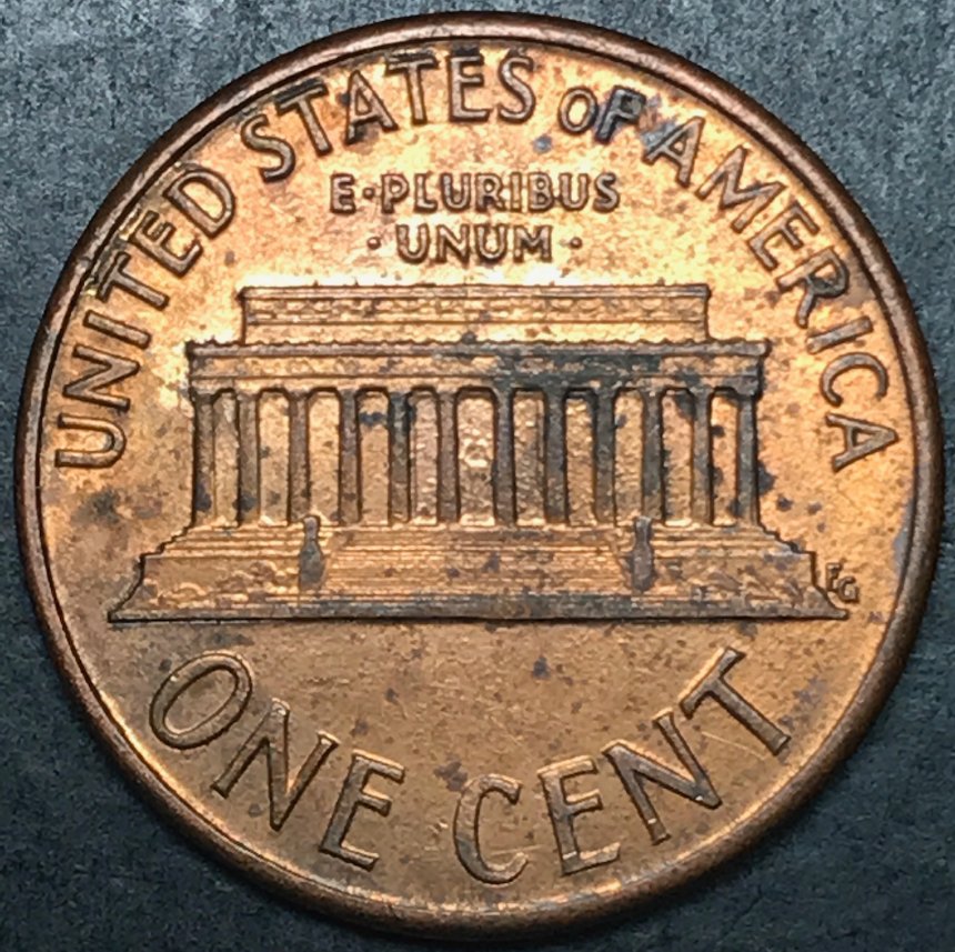 1989-Lincoln-Memorial-Cent-Collar-Issues-On-Obverse