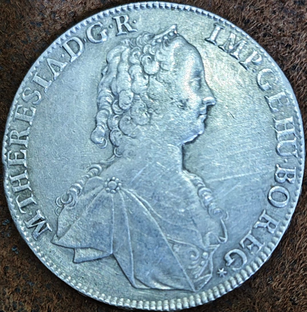 1756-And-1754-1-Thaler-Theresa---Grade?-Worth?