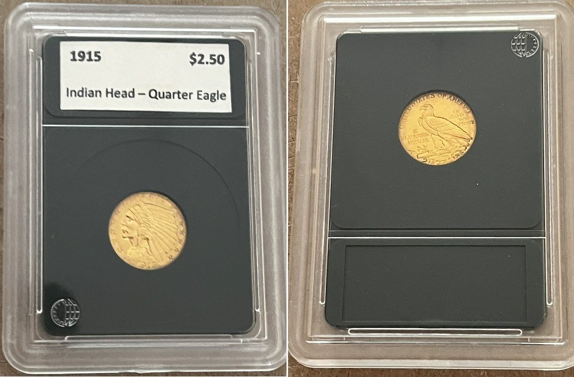 Gold-1915-Indian-Quarter-Eagle---Opinion-On-Grade