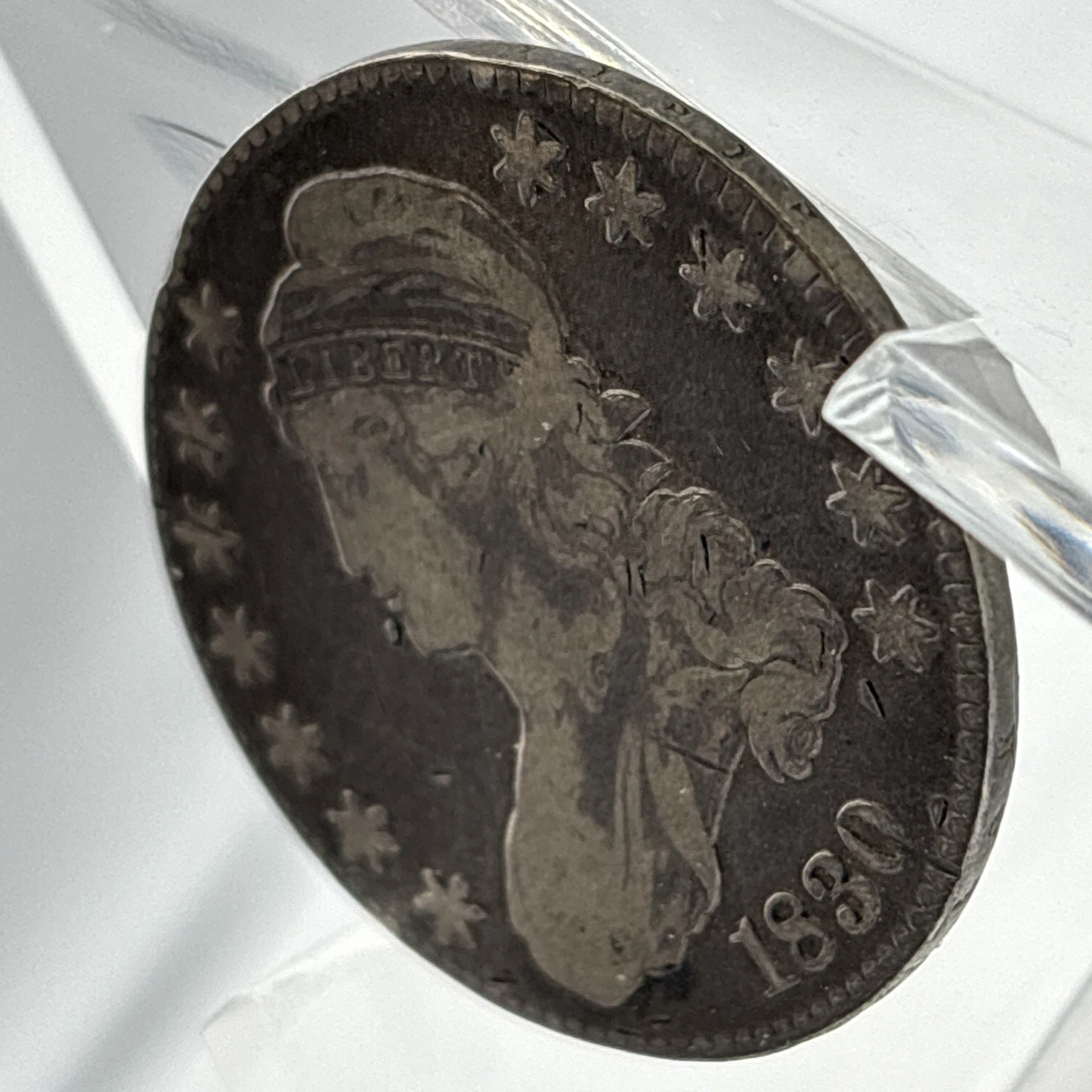 1830-Capped-Bust-Half---Counterfeit?