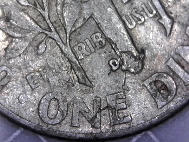 1961-Dime-Weird-Damage?