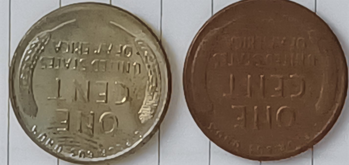 1957-D-Lincoln-Wheat-Cent-Silver-Tone