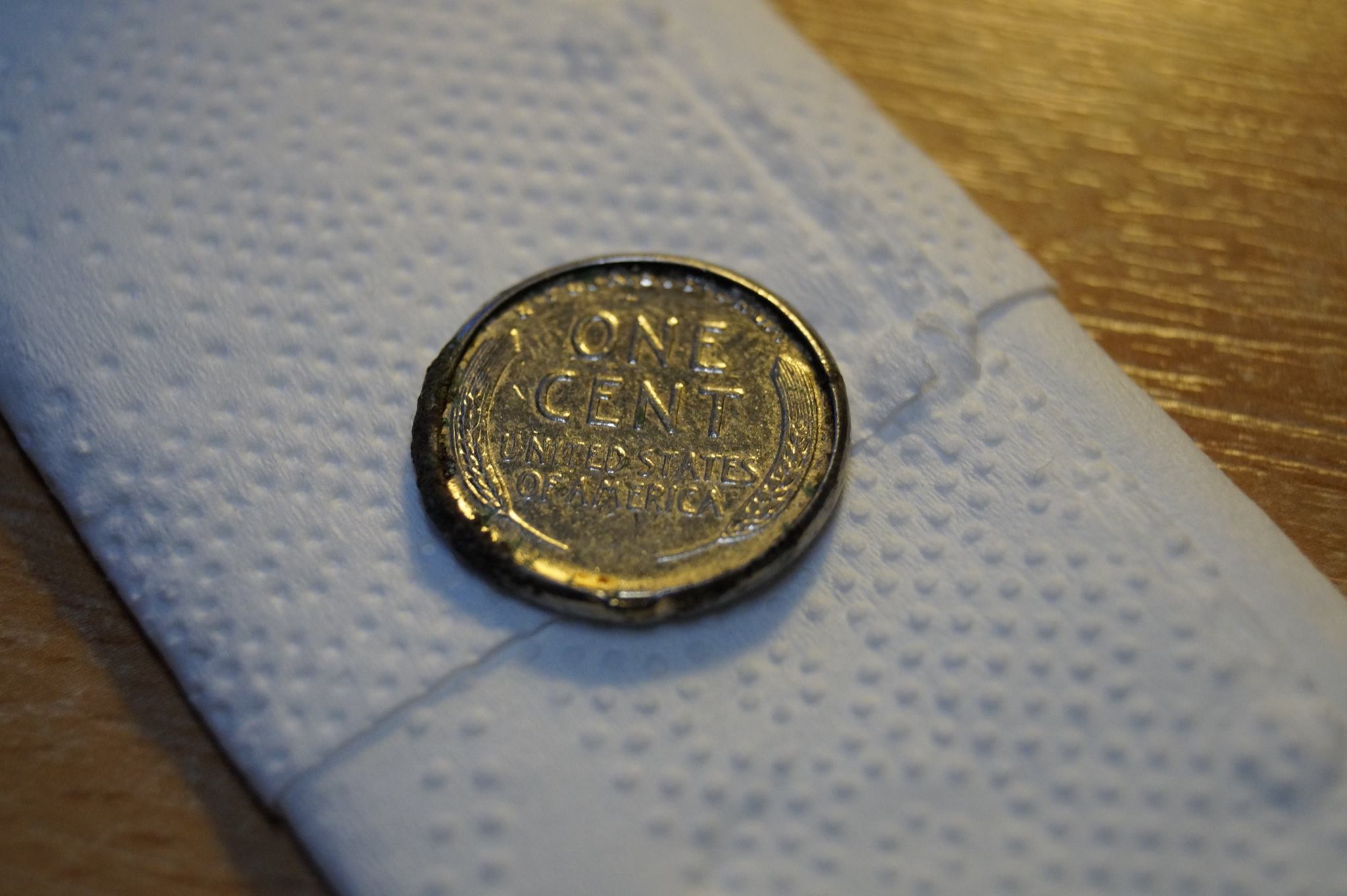 USA-Wheat-Penny-1947-Steel/Magnetisable.