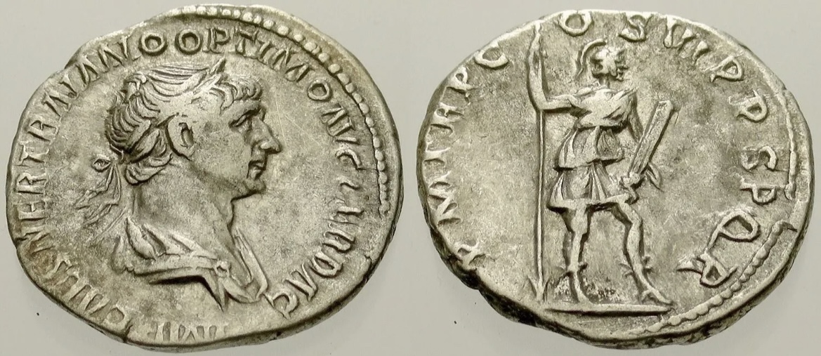 Trajan-Virtus-Denarius