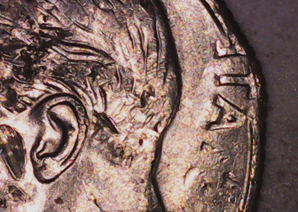 2000-D-Dime-Error,-REV-Imprint-On-Obv